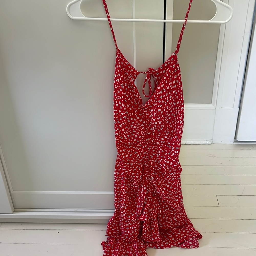 Zara Floral Dress Size S - Picture 4 of 7